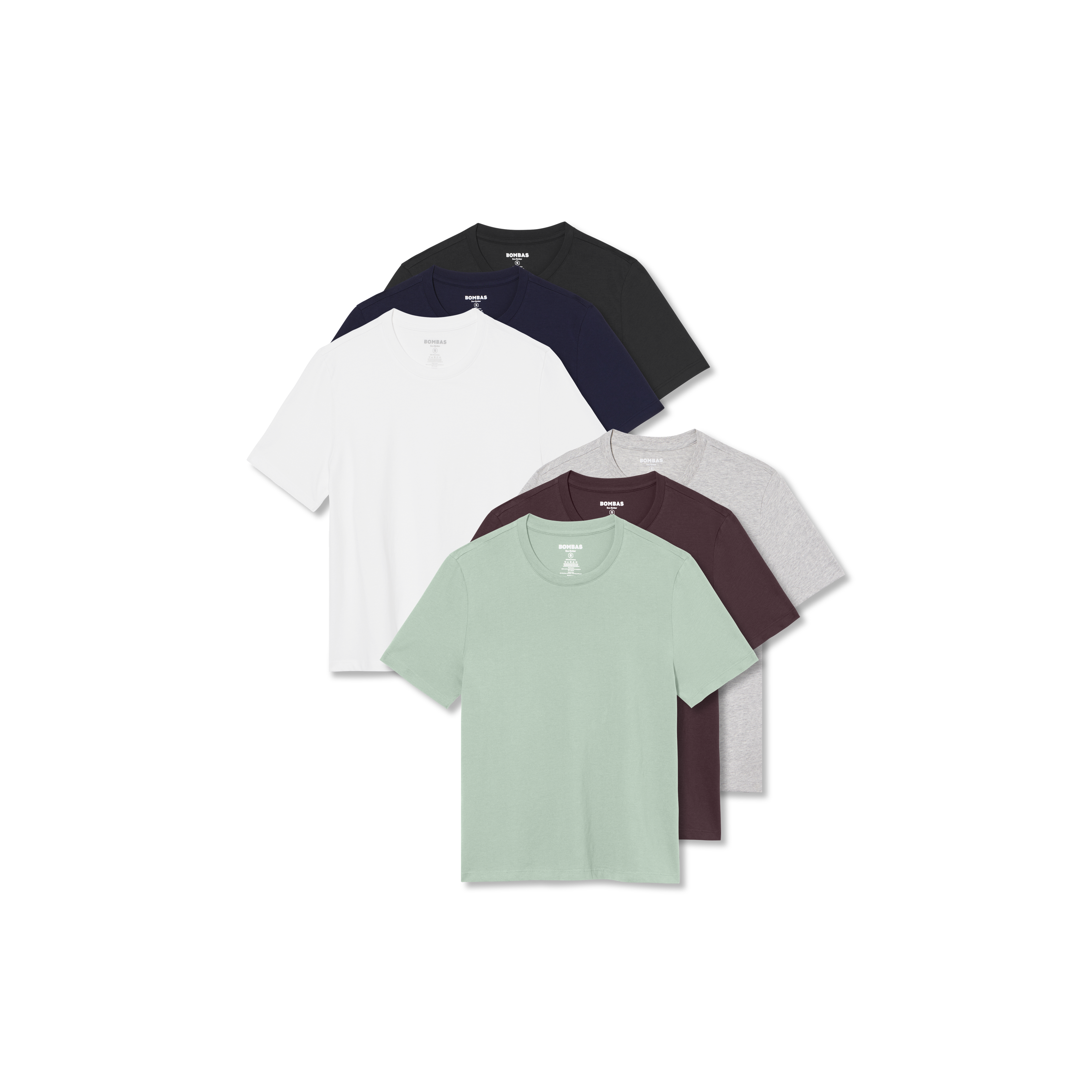 Women's Pima Cotton Crew Neck T-Shirt 6-Pack